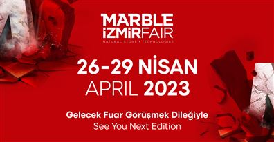 2023 Yılında Katıldığımız Mermer Fuarı Marble İzmir.